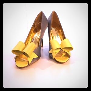 Ted Baker London Peep Toe Heels